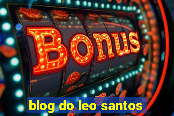 blog do leo santos